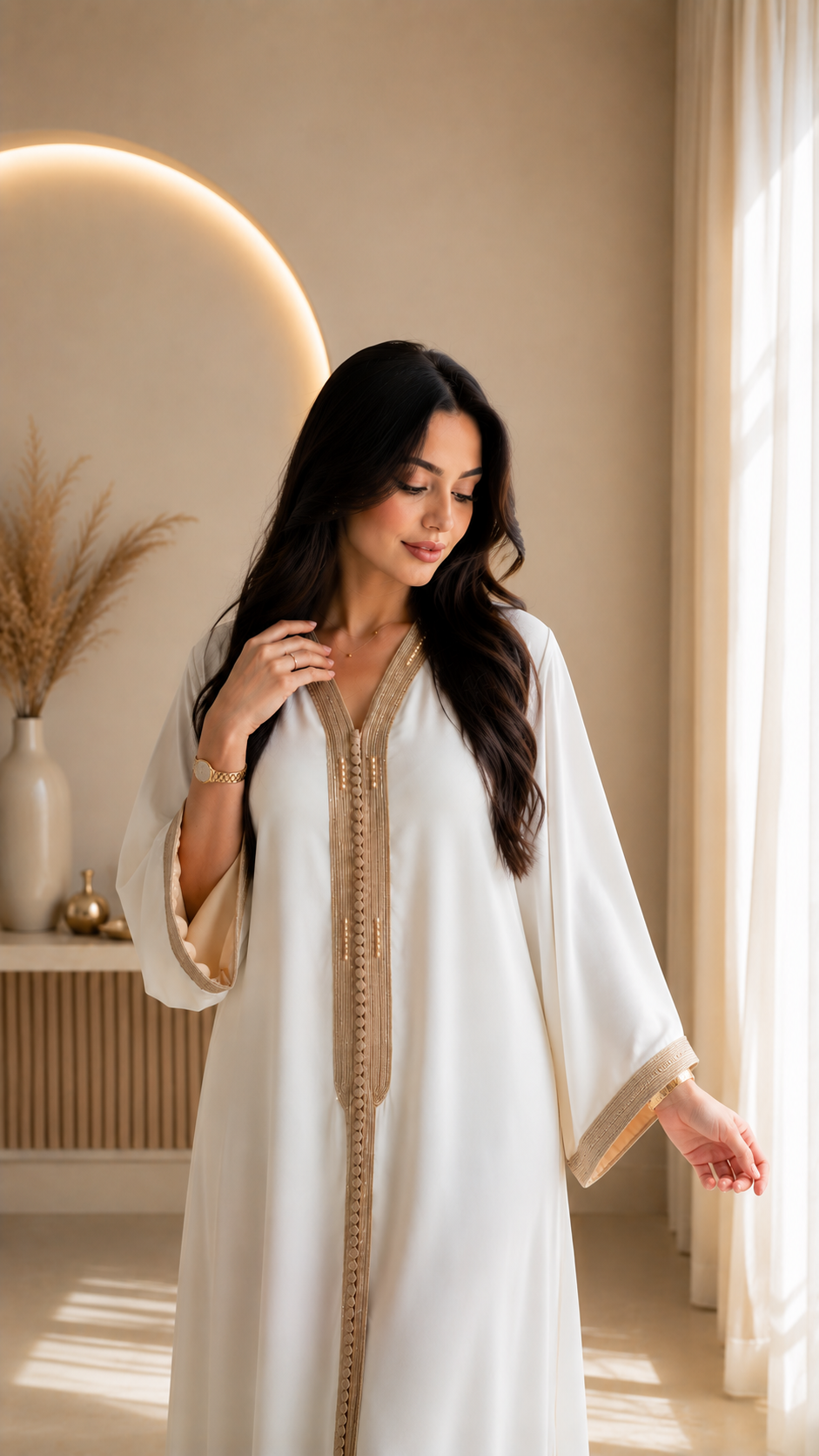 Caftan Beige Crème
